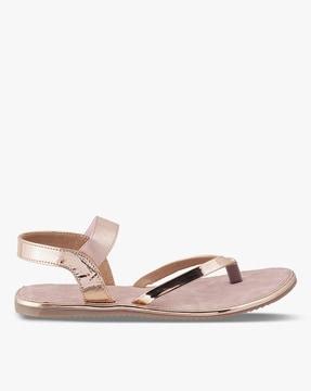 thong-strap flat sandals