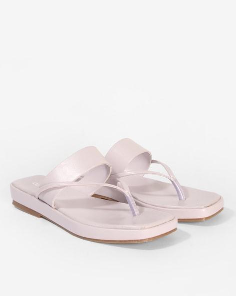 thong-strap flat sandals