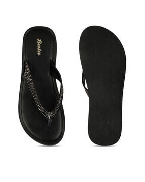 thong-strap sandals with open-toe