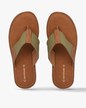 thong-strap slip-on flat sandals