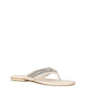 thong-strap slip-on flat sandals