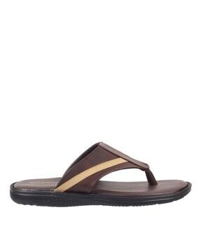 thong-strap slip-on sandals