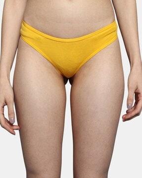 thongs with elasticated waist