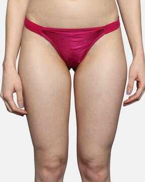 thongs with elasticated waist
