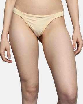 thongs with elasticated waist