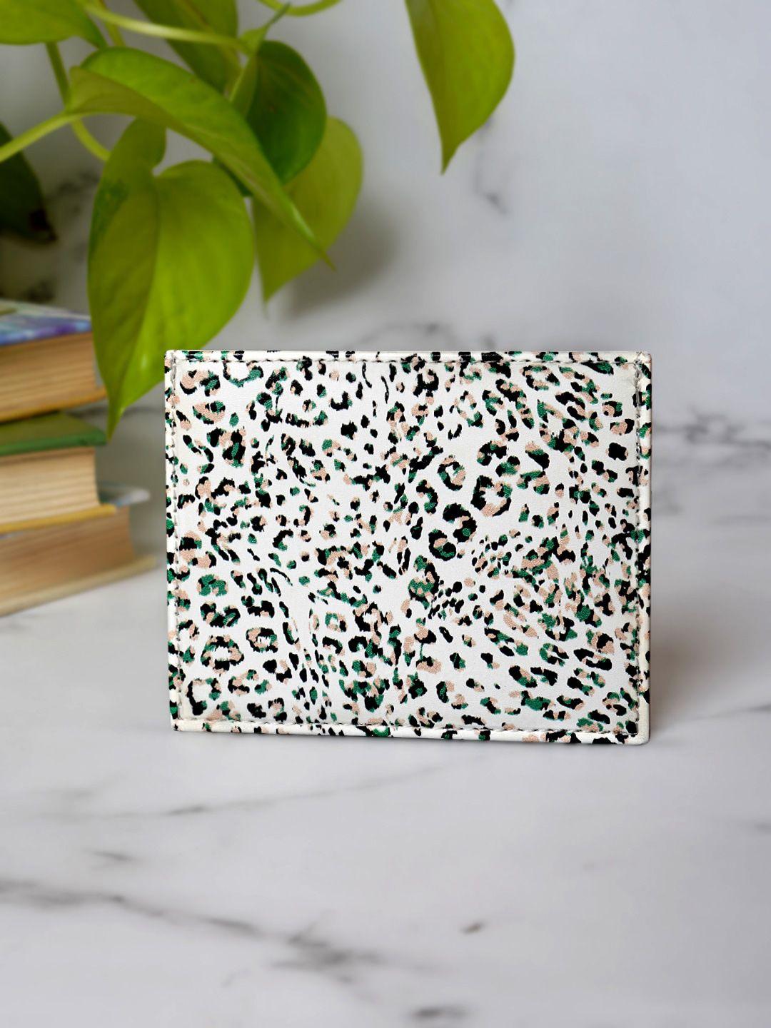 threadcurry unisex animal printed card holder