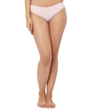 three-fourth coverage low-rise floral bikini panty - pan10306