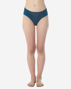 three-fourth coverage low-rise lace bikini panty - pan87701