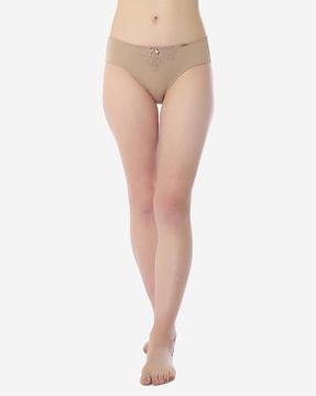 three-fourth coverage low-rise lace elegance bikini panty - pan87701