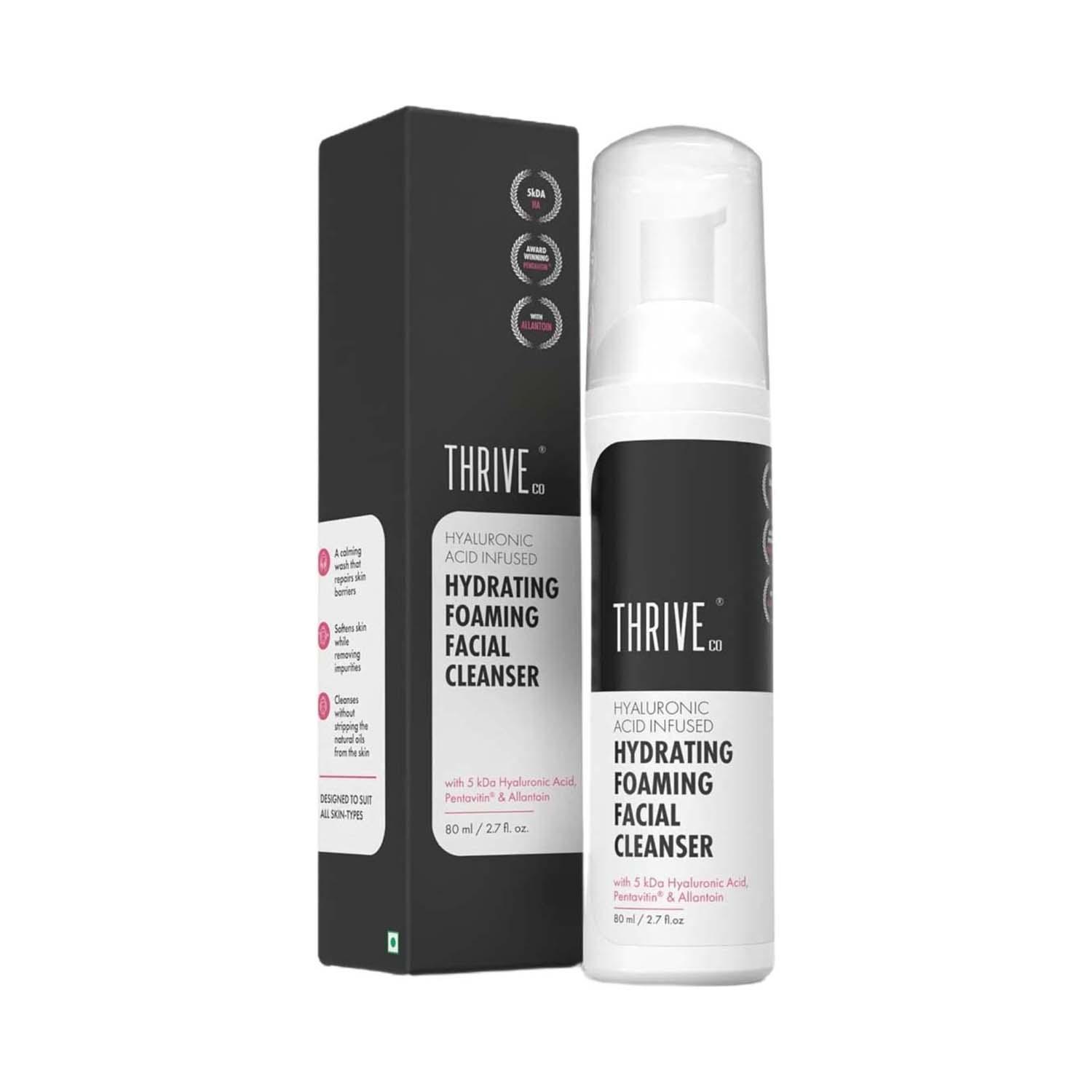 thriveco hydrating foaming face cleanser (80 ml)