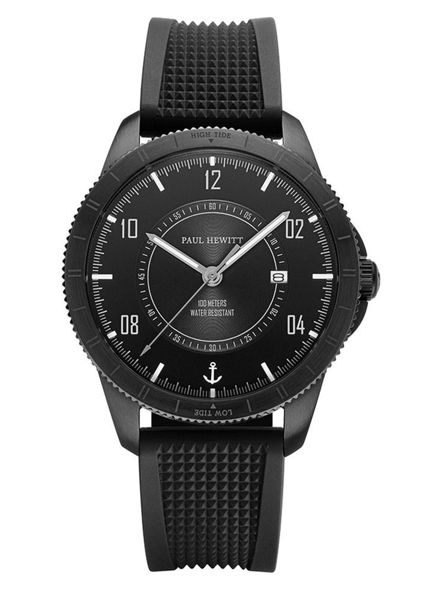 tide runner date analog dial color black mens watch - ph002832