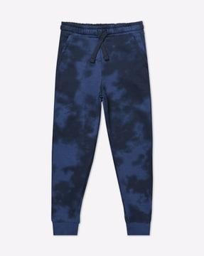 tie & dye joggers with pockets