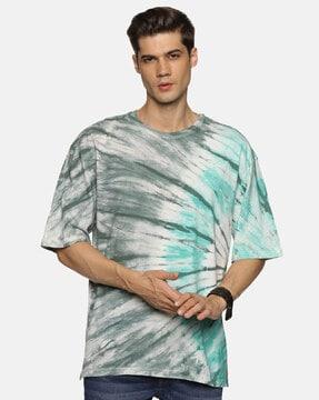 tie & dye relaxed fit t-shirt