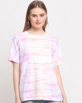 tie & dye  crew-neck t-shirt