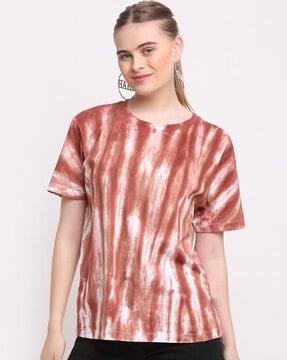 tie & dye  crew-neck t-shirt