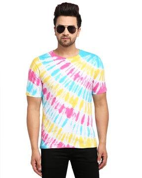 tie & dye crew-neck t-shirt