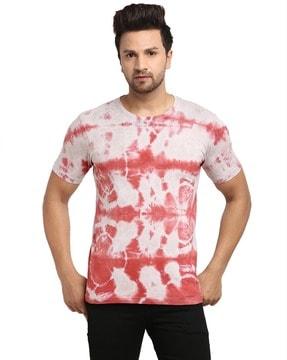 tie & dye crew-neck t-shirt