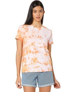 tie & dye crew-neck t-shirt