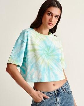 tie & dye crew-neck t-shirt