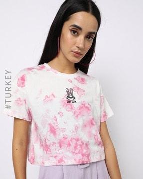 tie & dye crew-neck t-shirt