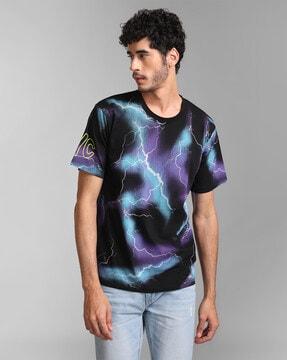 tie & dye crew-neck t-shirt