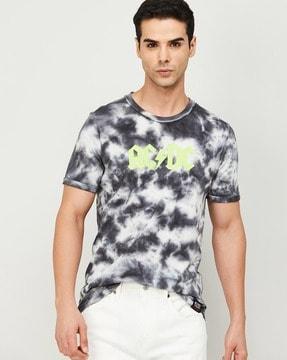 tie & dye crew-neck t-shirt