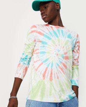 tie & dye crew-neck t-shirt