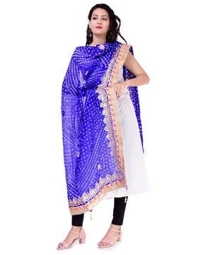 tie & dye dupatta