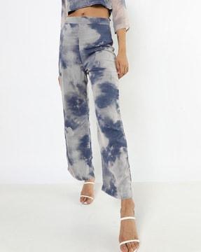 tie & dye palazzo pants