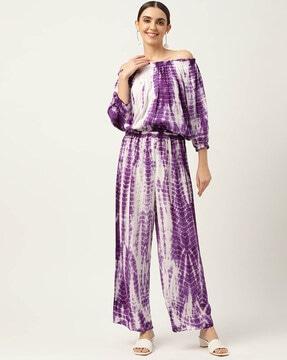 tie & dye pant-suit set