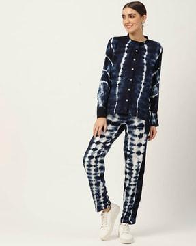 tie & dye pant-suit set