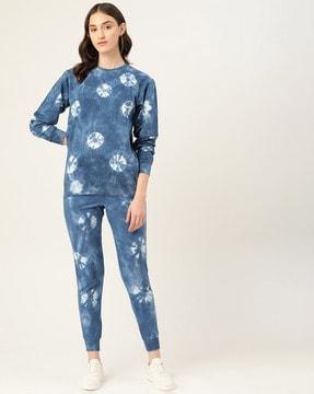 tie & dye pant-suit set