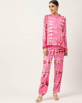 tie & dye pant-suit set