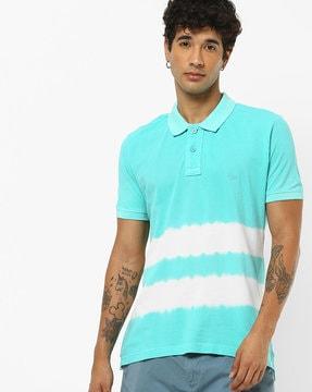 tie & dye polo t-shirt