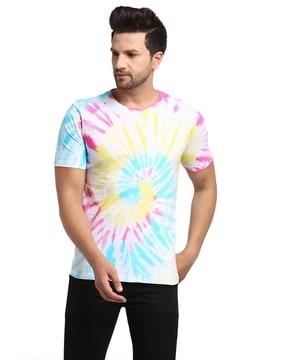 tie & dye regular fit t-shirt