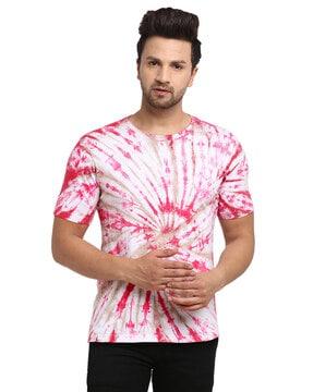 tie & dye regular fit t-shirt