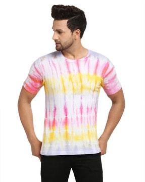 tie & dye regular fit t-shirt