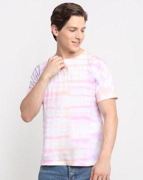 tie & dye regular fit t-shirt