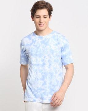 tie & dye regular fit t-shirt