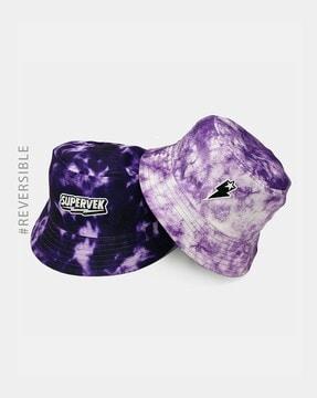 tie & dye reversible bucket hat