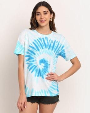 tie & dye round-neck t-shirt