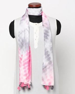 tie-&-dye stole