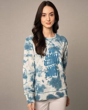 tie & dye sweatshirt