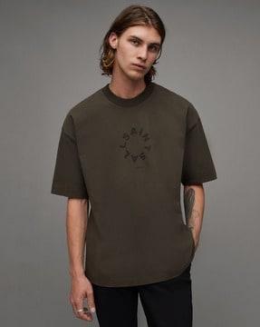 tierra organic cotton oversized fit crew-neck t-shirt