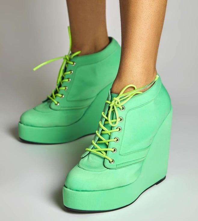 tiesta green sneakers