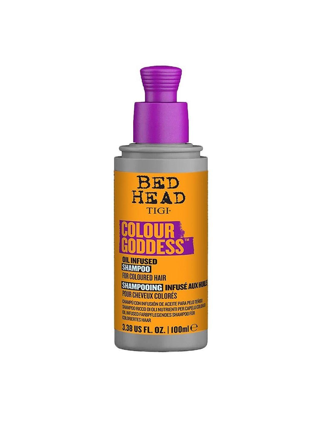 tigi bed head colour goodness oil infused shampoo for coloured hair - 100ml