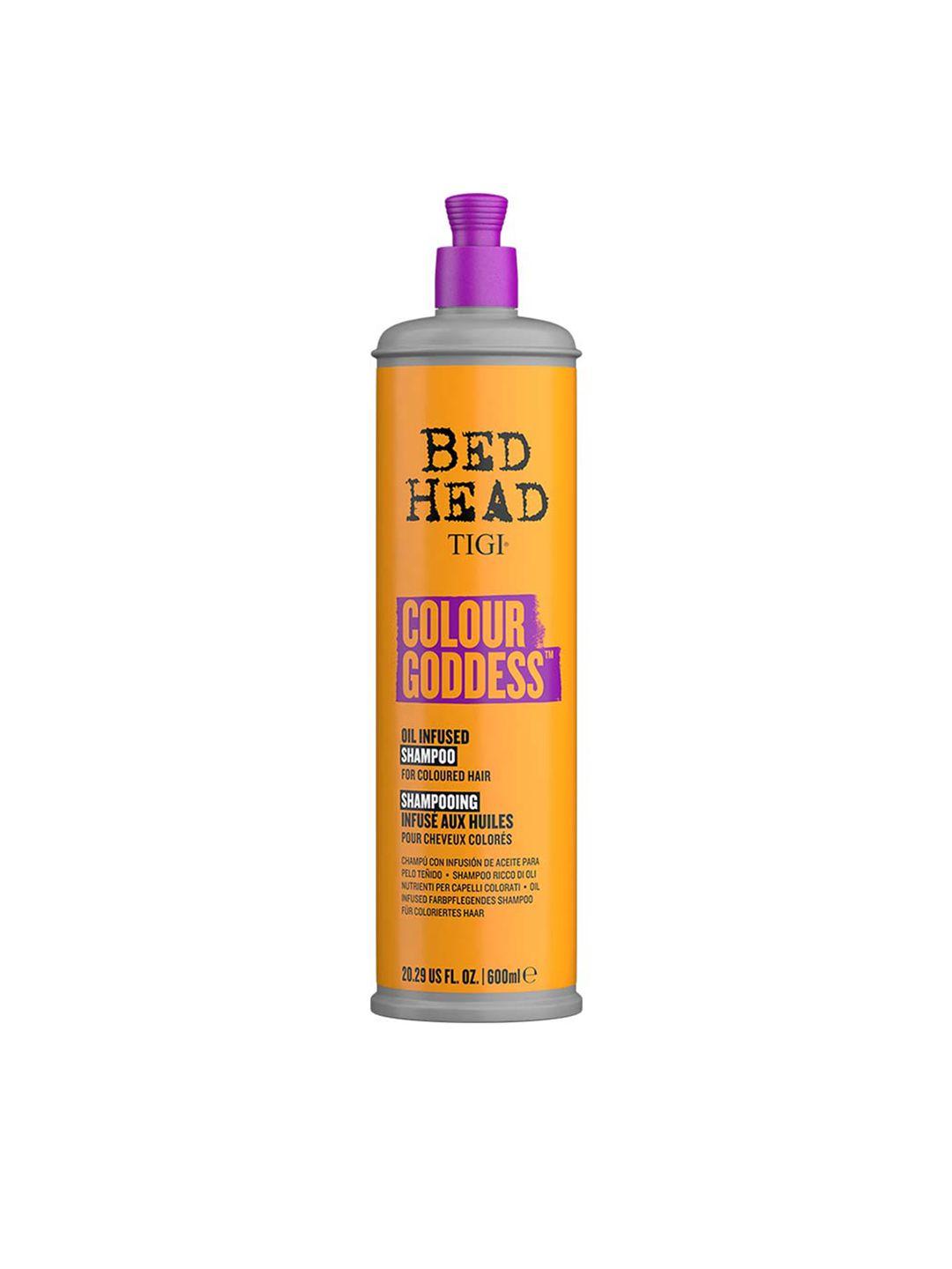 tigi bed head colour goodness oil infused shampoo for coloured hair - 600ml