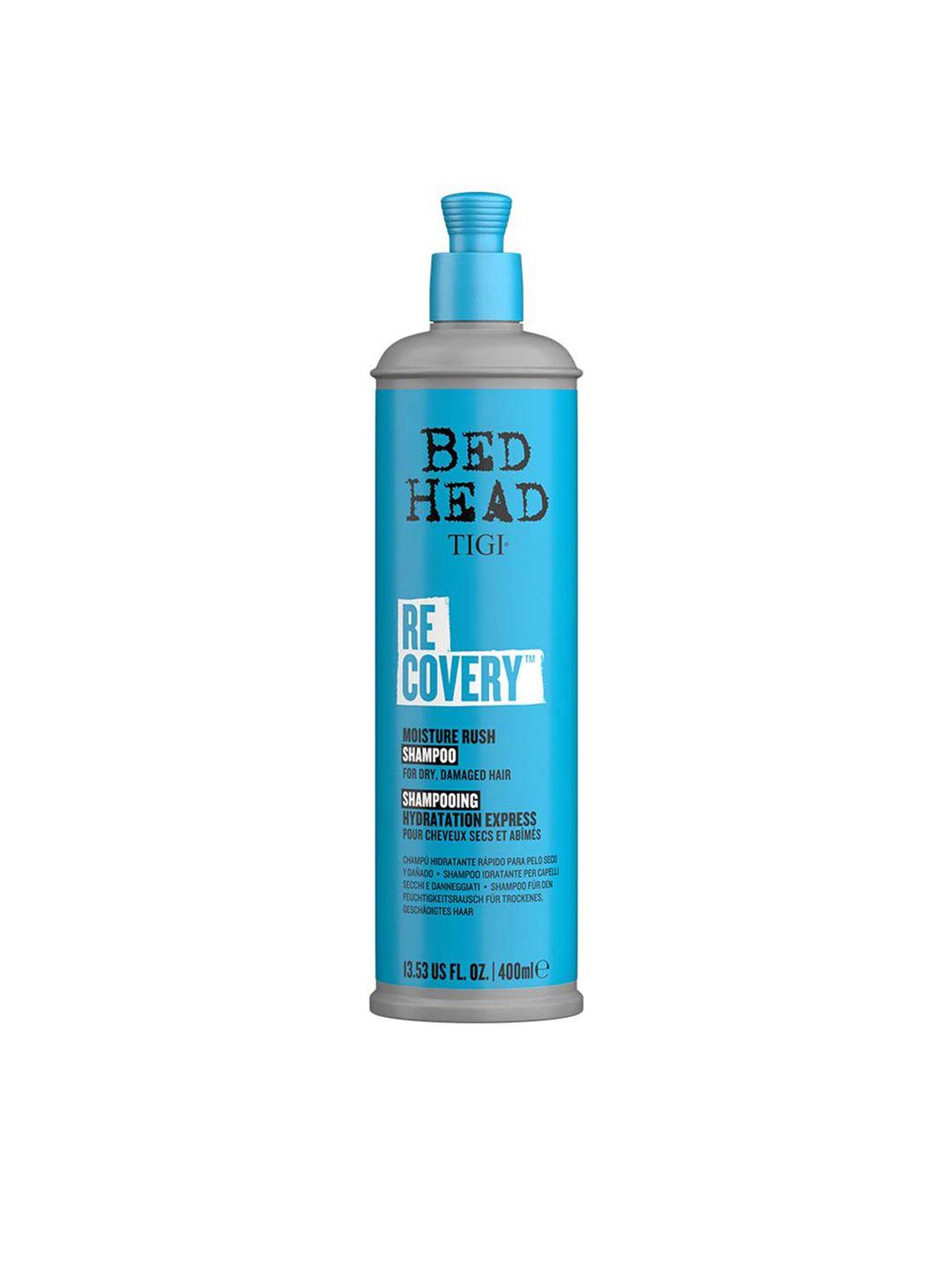 tigi bed head recovery moisture rush shampoo for dry & damaged hair - 400ml
