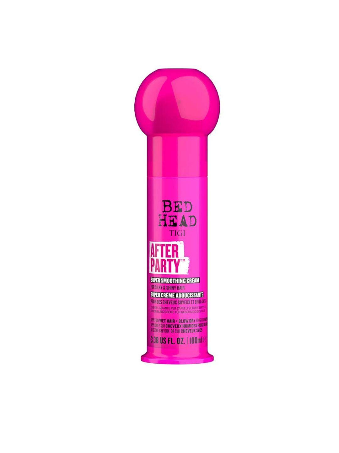 tigi bed head after party super smoothening hair cream for silky & shiny hair - 100 ml