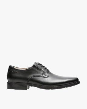 tilden plain lace-up leather formal shoes